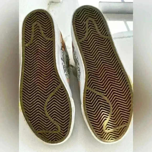 NIKE SB ZOOM BLAZER MID PREMIUM MELON TINT-CITRON TINT-WHITE SZ 5 [DM0859-800] - Picture 12 of 12